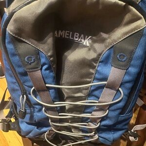 CamelBak Blue and Gray Used RimRunner Backpack